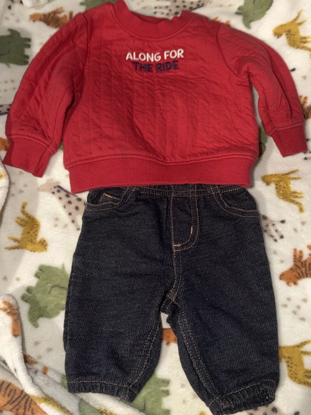 Carter’s Along for the Ride 3-Piece Set NB
